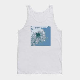 Dandelion flower illustration Tank Top